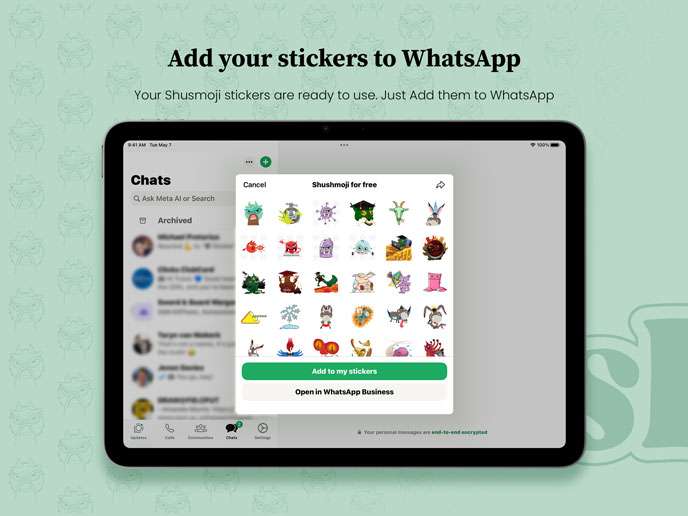 Ipad-AppStore-ScreensiPad---7 add free WhatsApp chat stickers to on iPad