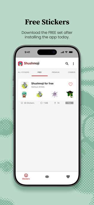 iPhone-App-Store2 Shushmoji app free chat stickers for WhatsApp on iPhone